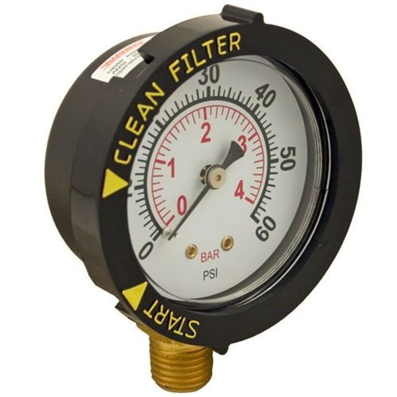 Pentair Bottom Mount Pressure Gauge