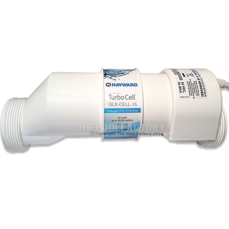 Replacement Turbo Cell for Hayward AquaRite Cell-15, 40K Gallons GLX-CELL-15