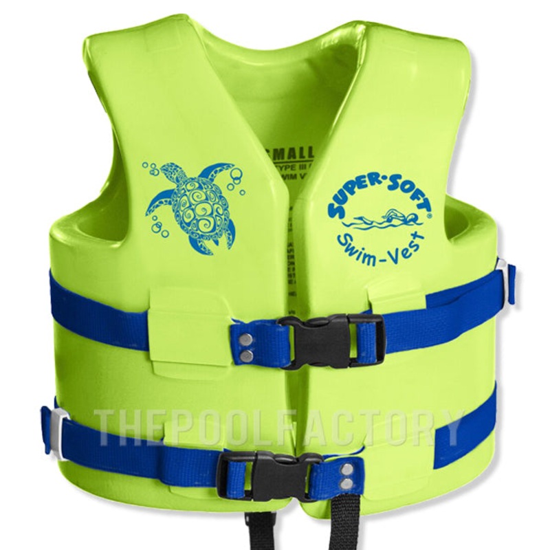 Super Soft Vest - Child X-Small Green 30-50lbs.