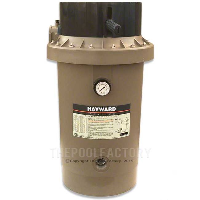 Hayward Perflex Extended Cycle EC65 D.E. Inground Pool Filter