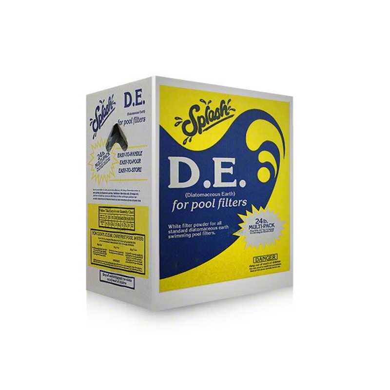 Splash D.E. Diatomaceous Earth 24lb Box