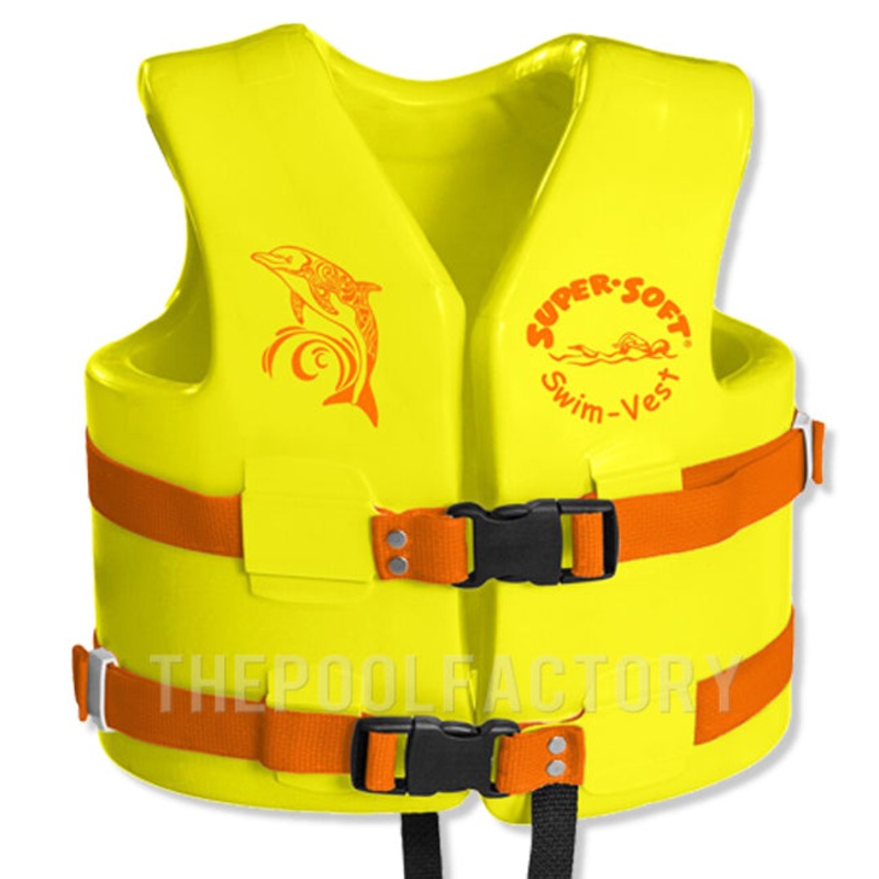 Super Soft Vest - Child Small Yellow 30-50lbs.