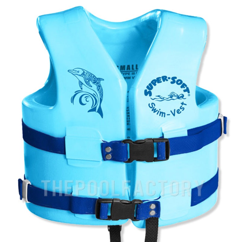 Super Soft Vest - Child X-Small Blue 30-50lbs.