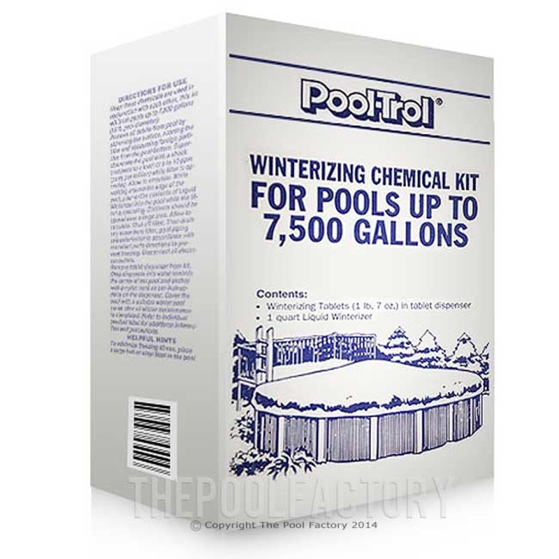 Pool-Trol Winterizing Kit for Pools up to 7,500 Gallons