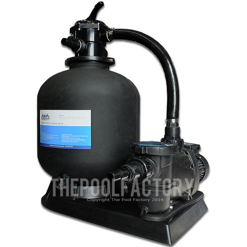 AquaPro 19" Sand Filter System 2-HP 2-Speed Pump 2 Year Warranty