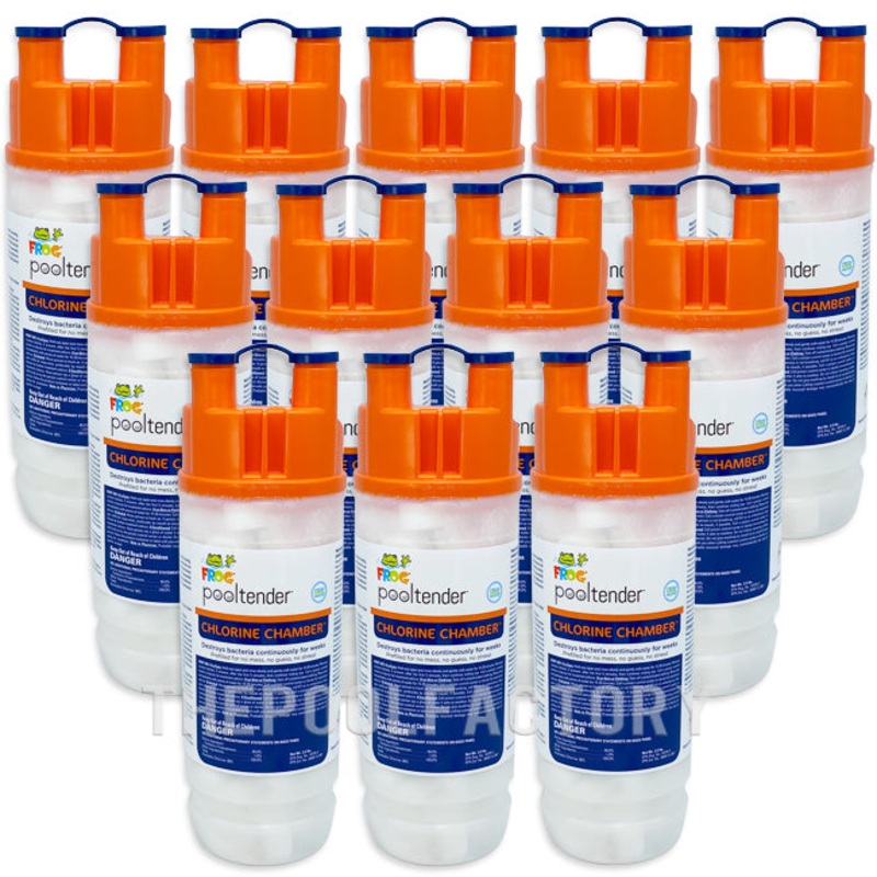 Frog Pool Tender Chlorine Chamber - 12 Pack