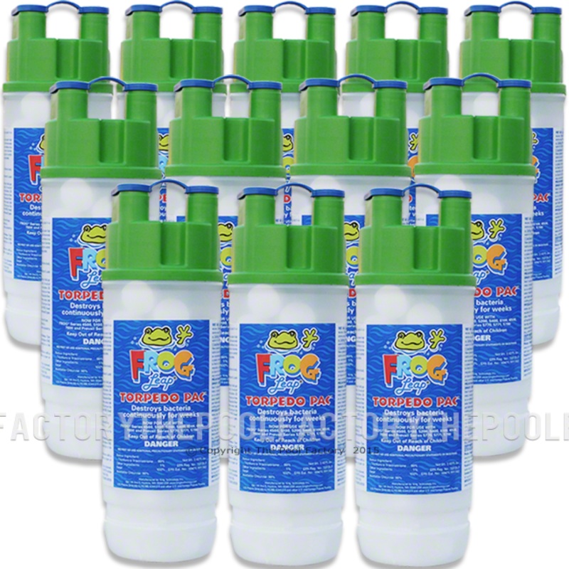 Pool Frog Leap Torpedo Pac - 12 Pack