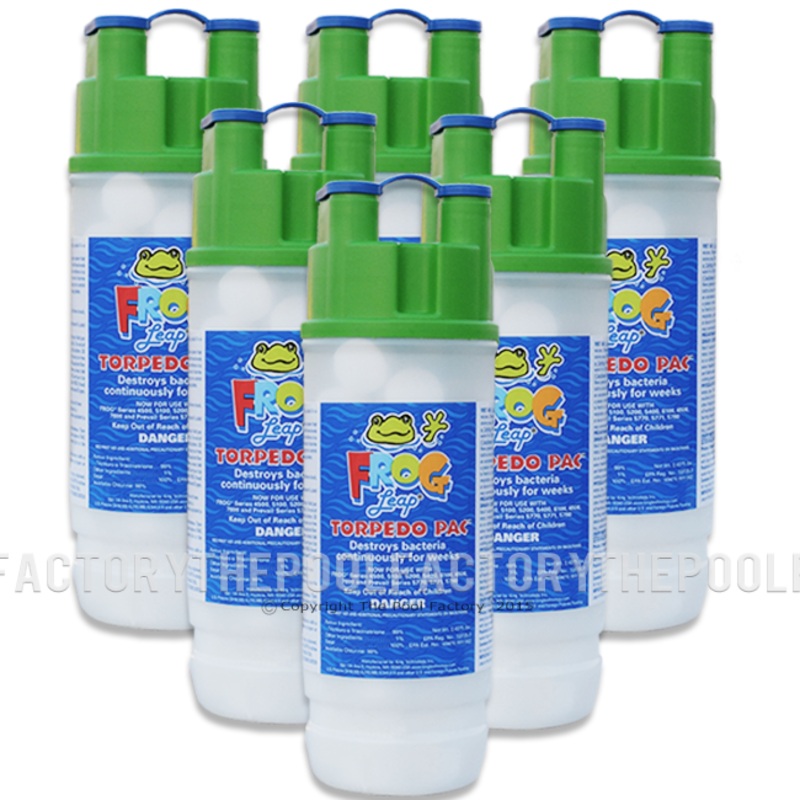 Pool Frog Leap Torpedo Pac - 6 Pack