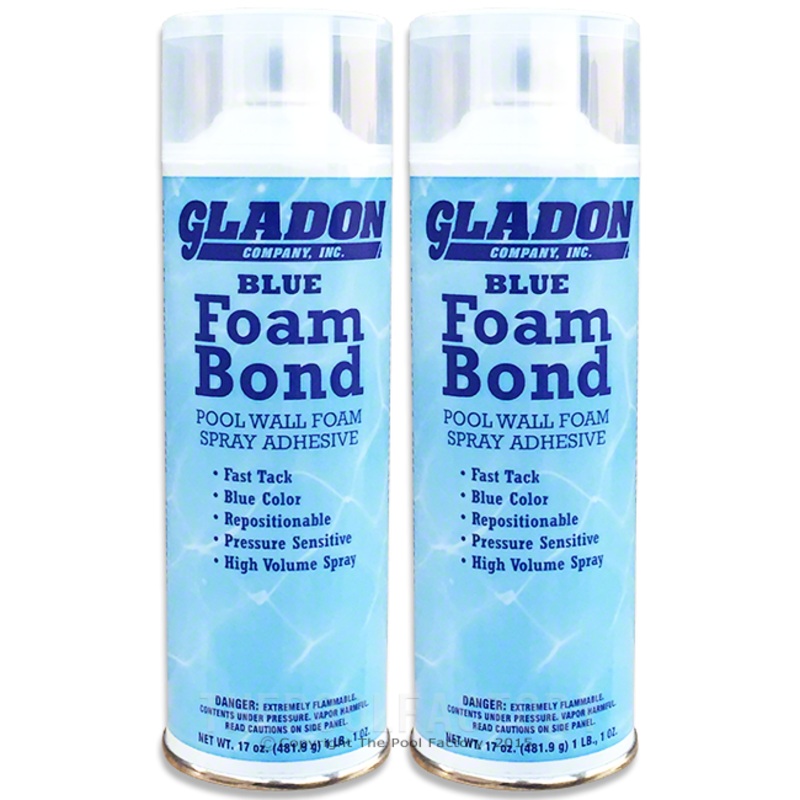 Gladon Foam Bond Spray Adhesive for Wall Foam - 2 Pack