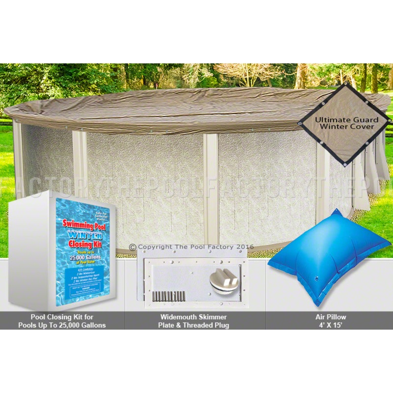 10'x19' Oval Ultimate Closing Package (WideMouth Plate)