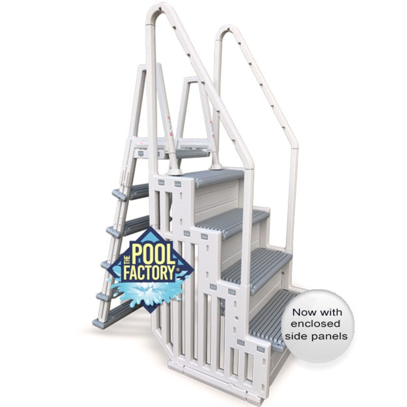 Confer Step 1X with Outside Ladder