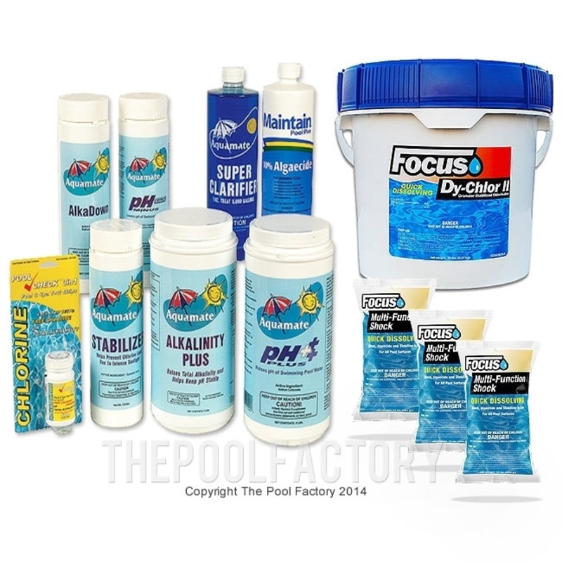 Deluxe Chemical Package #1 (10LB. Granular Chlorine)