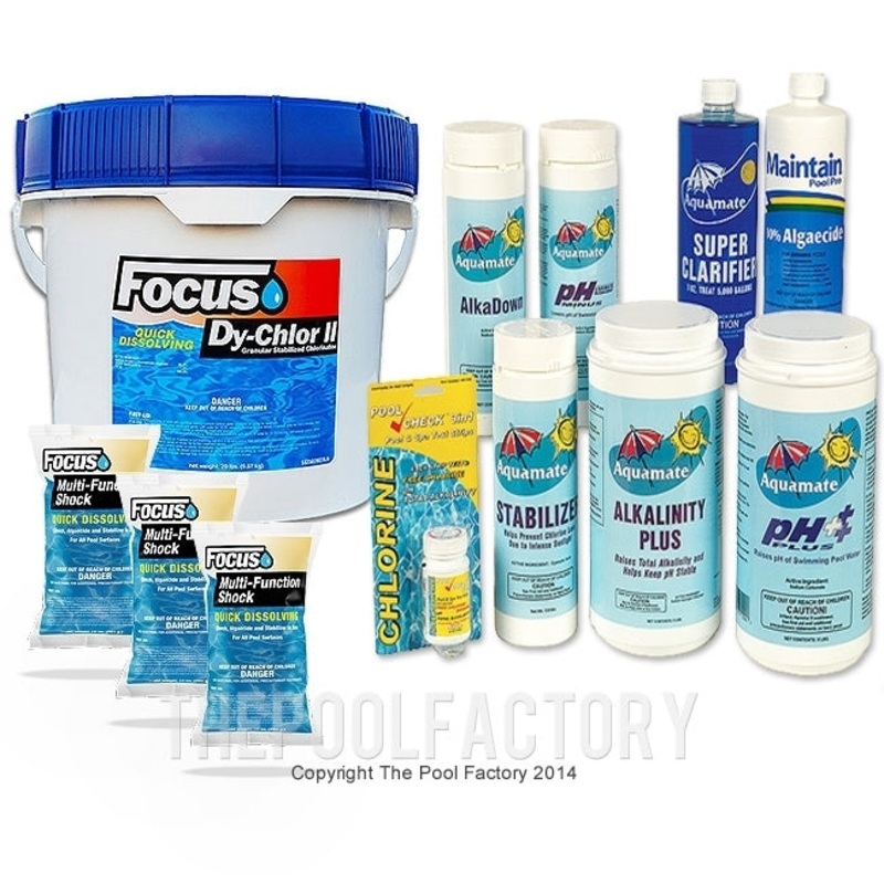 Deluxe Chemical Package #2 (20LB. Granular Chlorine)