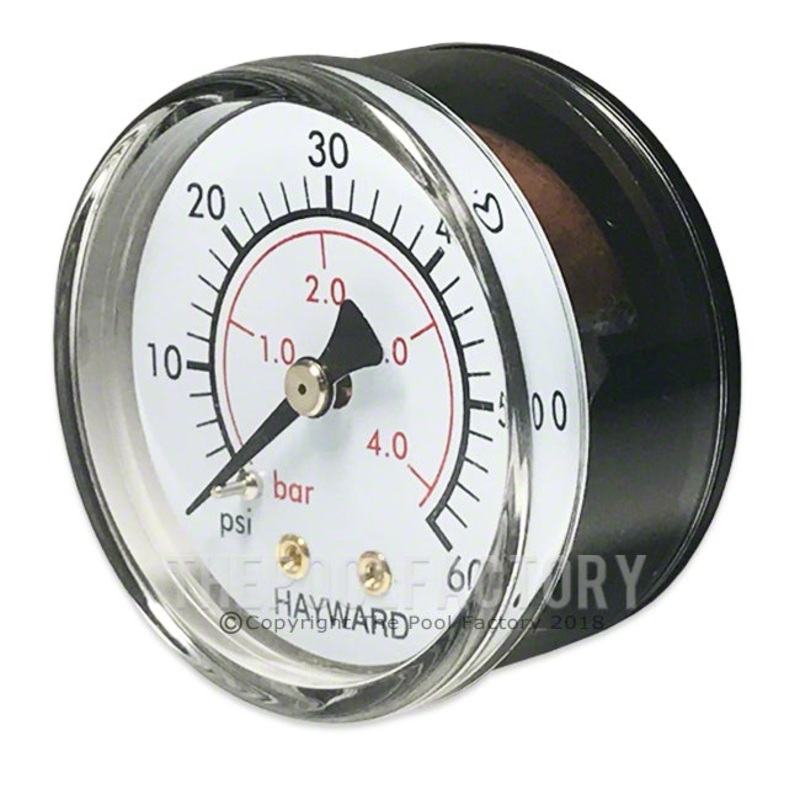 Hayward Back Mount Pressure Gauge for X-Stream Filters