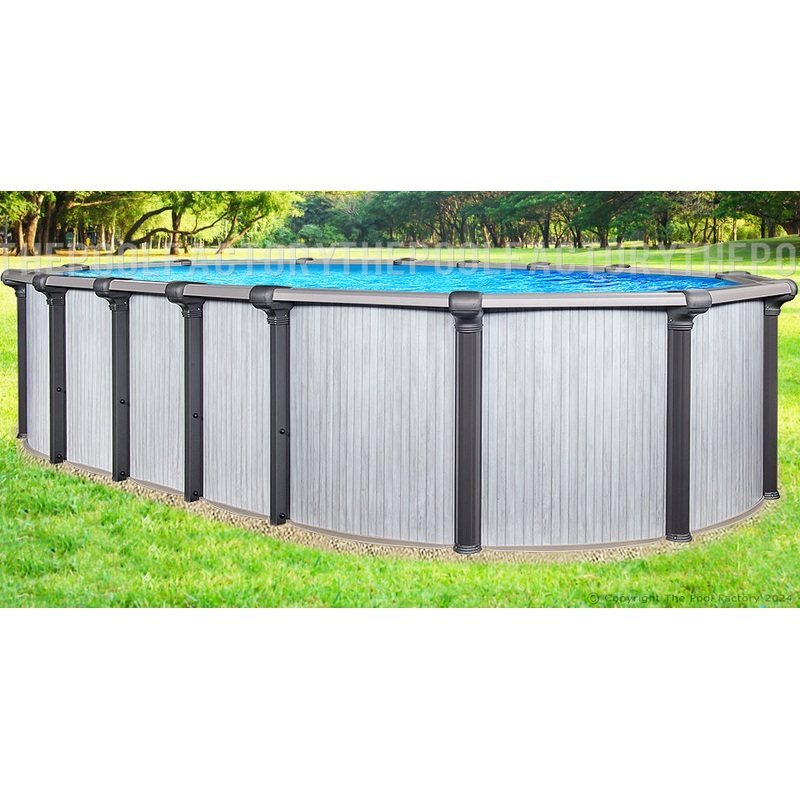 10'x16'x54" Saltwater Titan Oval Pool