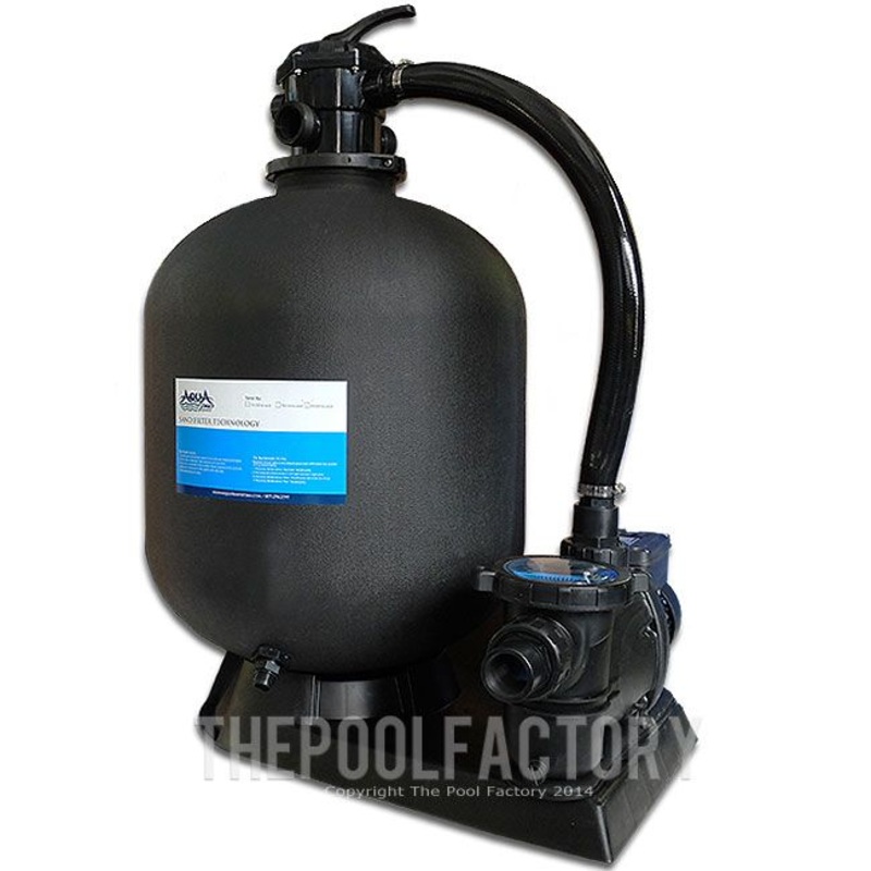 AquaPro 24" Sand Filter System 2-HP 2-Speed Pump 2 Year Warranty