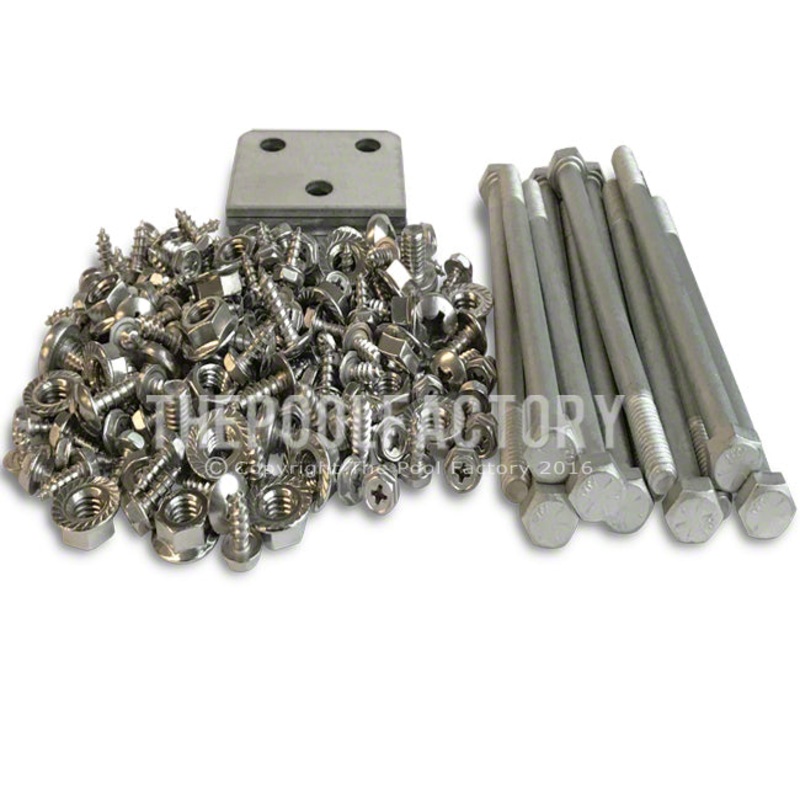 Complete Hardware Kit for 12'x16' - 15'x26' Oval Saltwater 8000/LX Pool Models