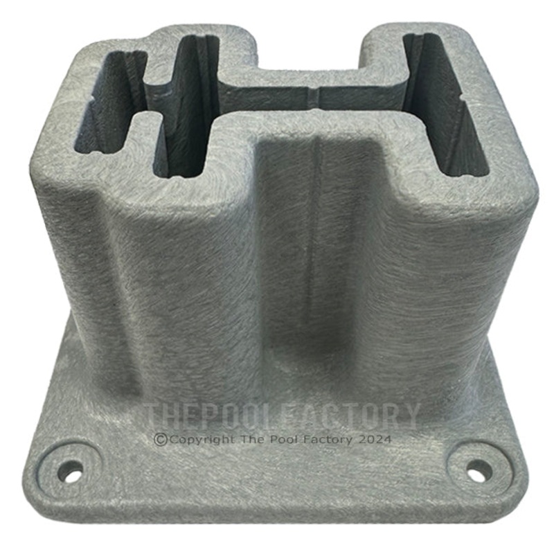 Replacement Plastic Flange for Vinyl Works Ladder - Grey