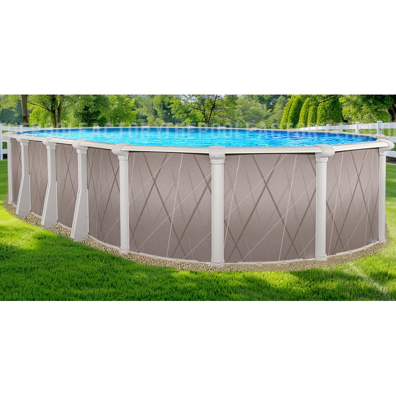 15'x24'x52" Saltwater 5000 Lazer Oval Pool