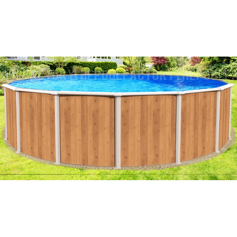 18'x48" Bristol Woodlawn Round Pool