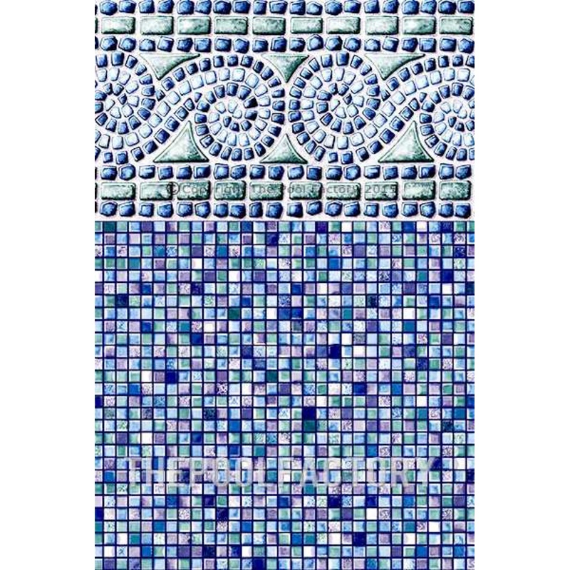 24'x52" Round Uni-Bead Portofino Liner - 25 Gauge