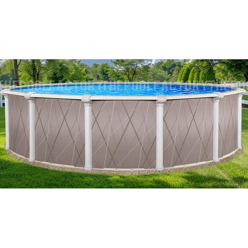 24'x52" Saltwater 5000 Lazer Round Pool