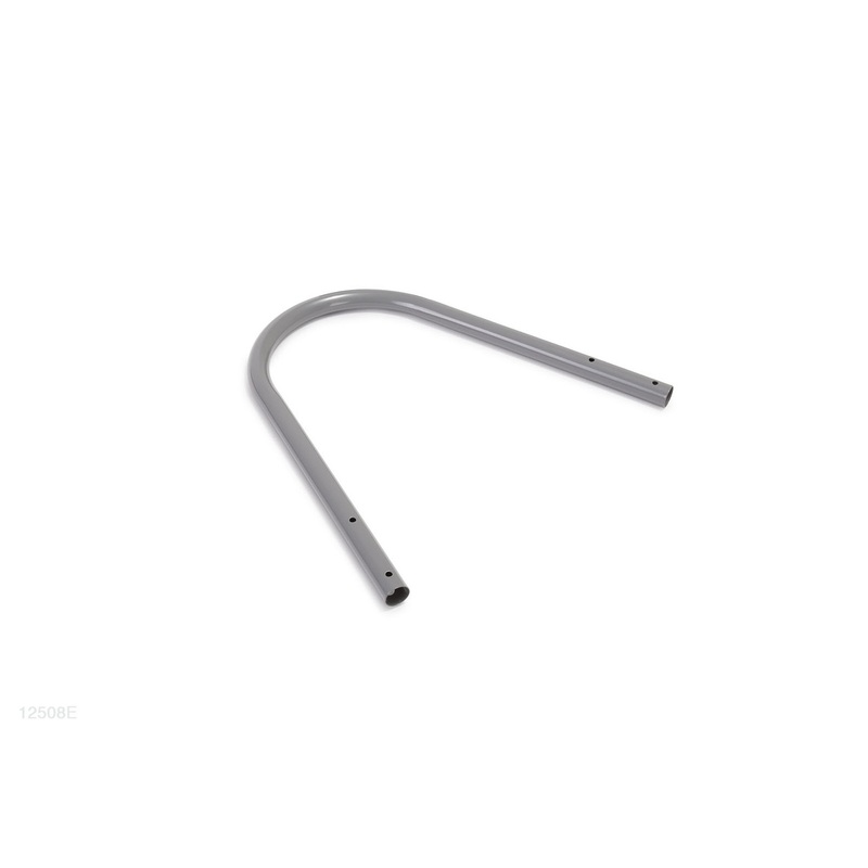 12508E, 36" Grey One-sect. Ladder U-shaped Top Rail (Discontinued)
