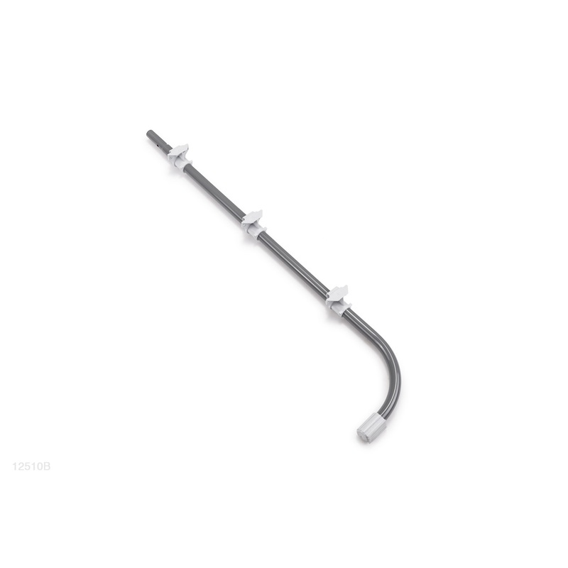 12510B, 36" Grey One-sect. Ladder J-shaped Side Leg(b) (Discontinued)