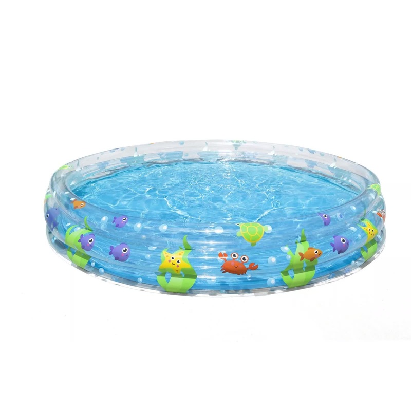 Bestway 1.83m x 33cm(h) Deep Dive 3-Ring Inflatable Play Pool
