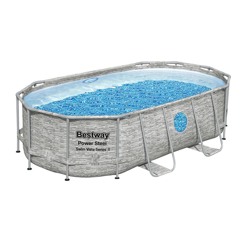 Bestway Above Ground Steel-Frame Pool (with Filter & Pump) - 4.27M