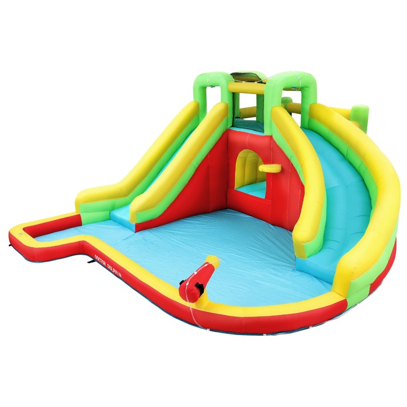 Doctor Dolphin Kids Inflatable Pool / Water Slide - 575x445cm