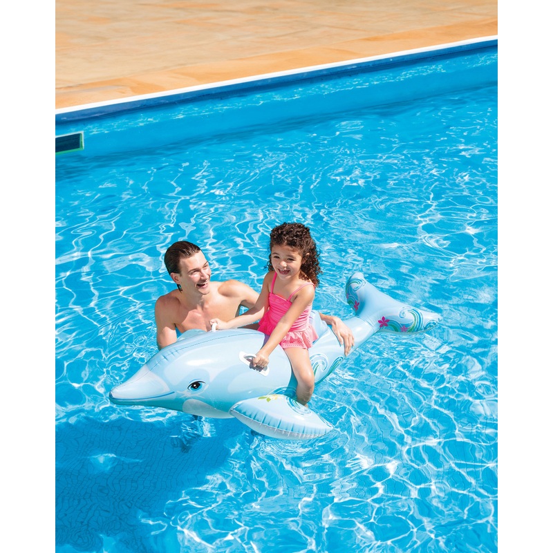 Lil' Dolphin Ride-On Inflatable Pool Float
