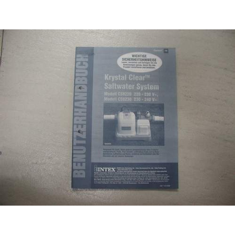 11278, #132 Manual For 54602 (Discontinued)