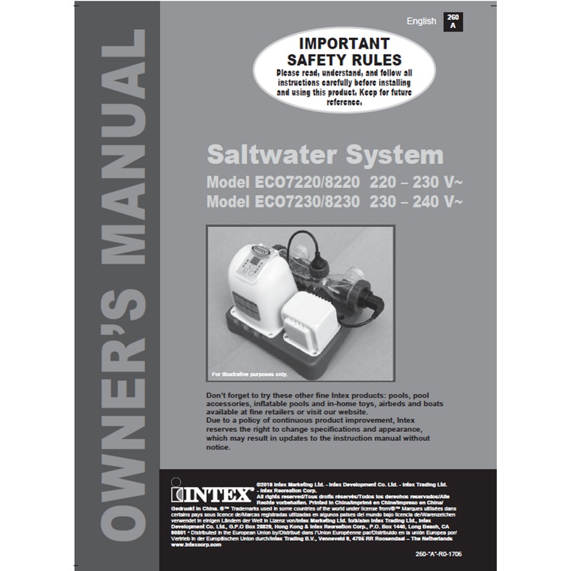 11978, #260(a b c d) Manual For 28668/28670 (Discontinued)