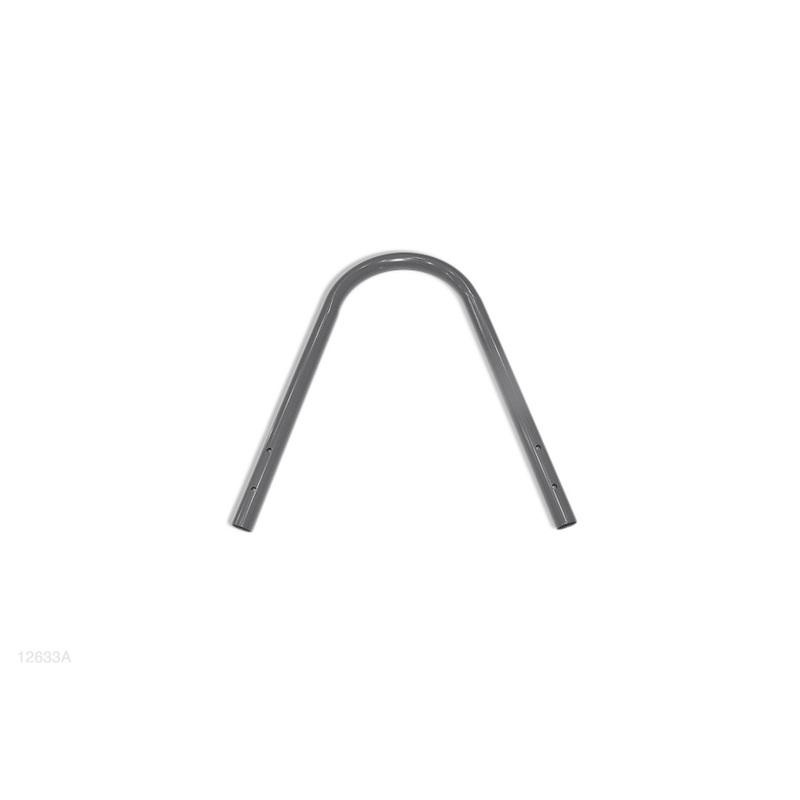 12633A, U-shaped Top Rail For 36" Grey One-section Ladder (grey)