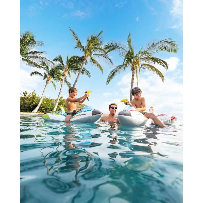 Plane Ride-On Inflatable Pool Floats w/ Water Guns - Assortment