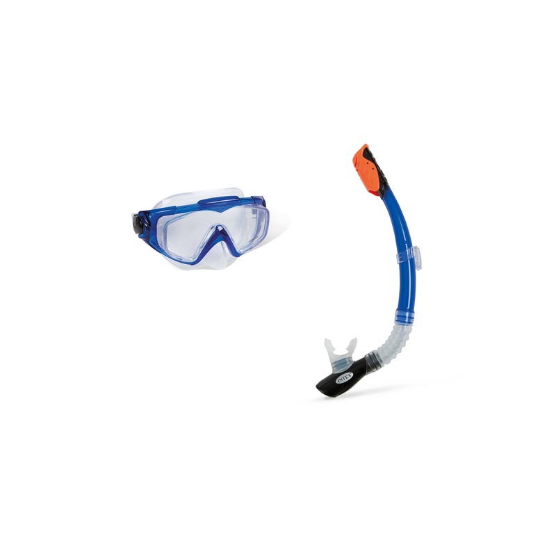 Silicone Aqua Sport Swim Mask and Snorkel Set
