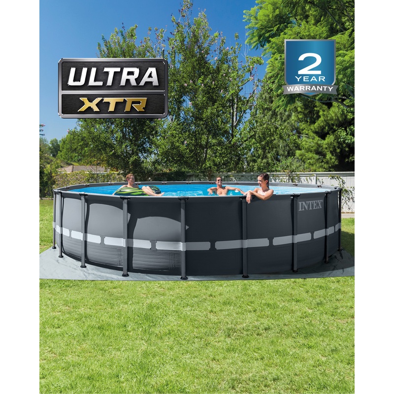 Ultra XTR Frame Above Ground Pool w/ Sand Filter Pump - 20' x 48"