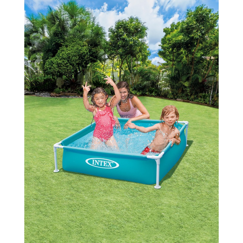 Blue Mini Frame Above Ground Pool - 48" x 48" x 12"