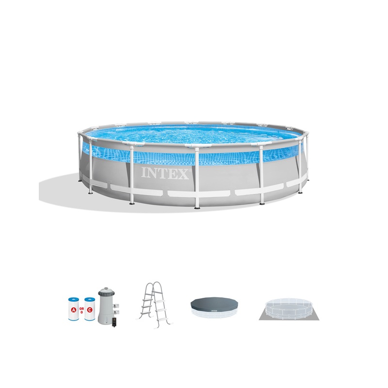 Clearview Prism Frame Above Ground Pool Set - 14' x 42"