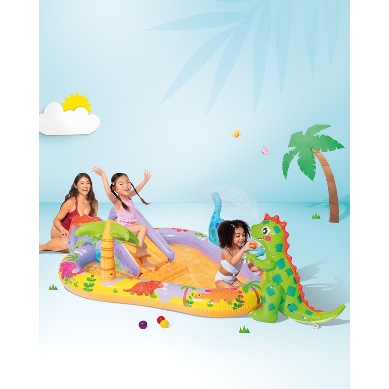 Dino Inflatable Play Center