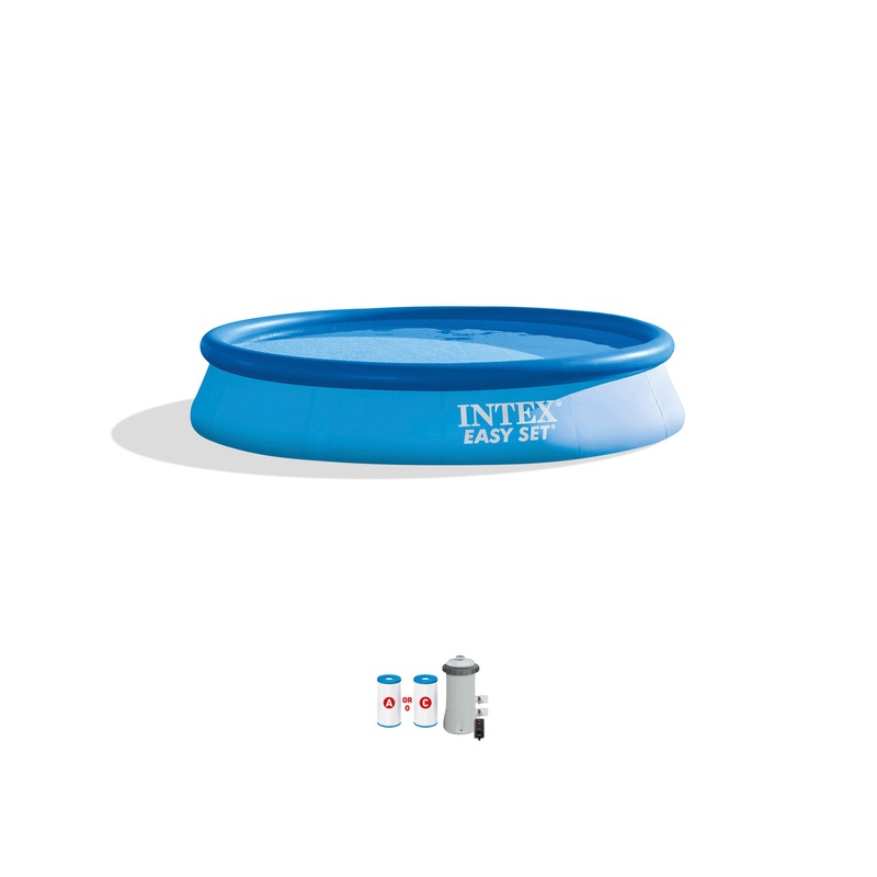 Easy Set 12' x 30" Inflatable Pool w/ Filter Pump