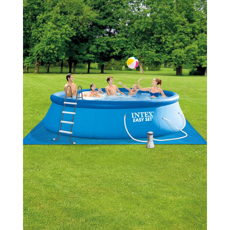 Easy Set 15' x 48" Inflatable Pool w/ Filter Pump