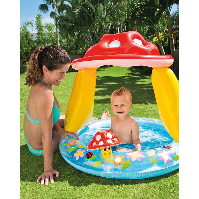 Mushroom Inflatable Kiddie Pool