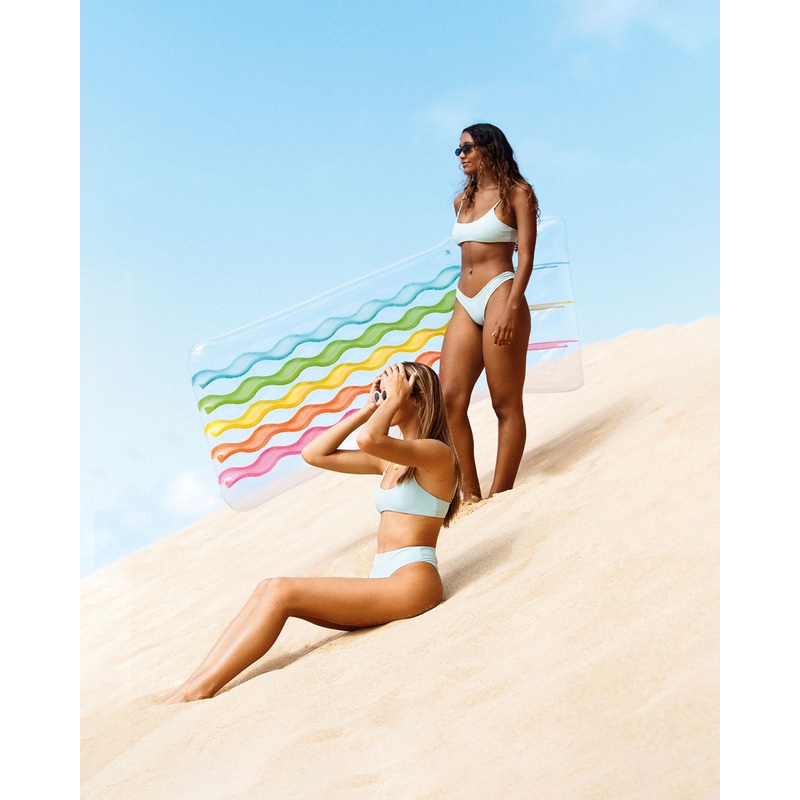Rainbow Inflatable Floating Mat