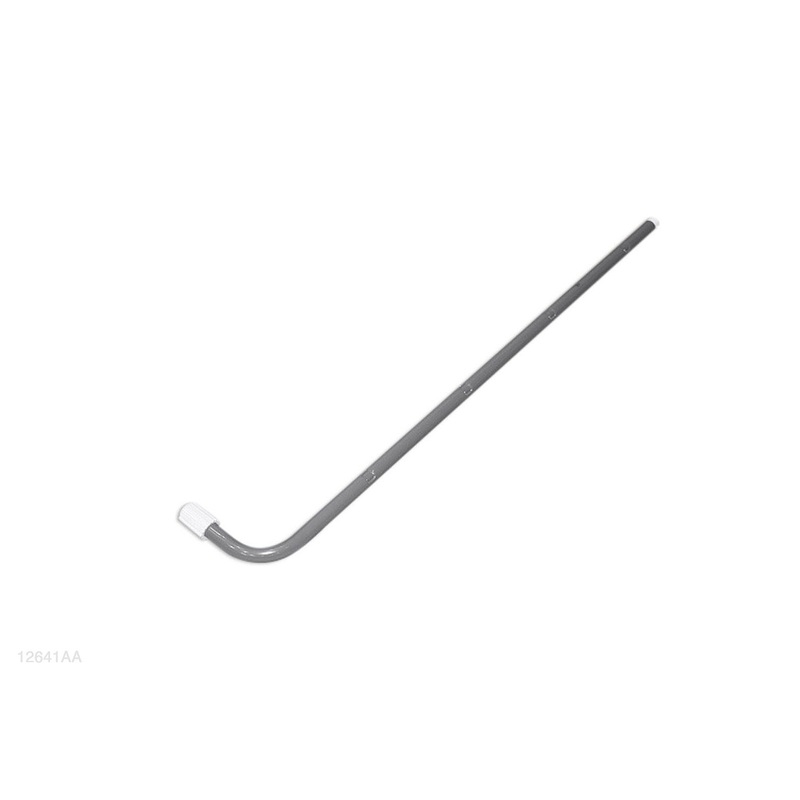12641AA, J-shaped Side Leg (marked "a") For 48" Grey One-section Ladder