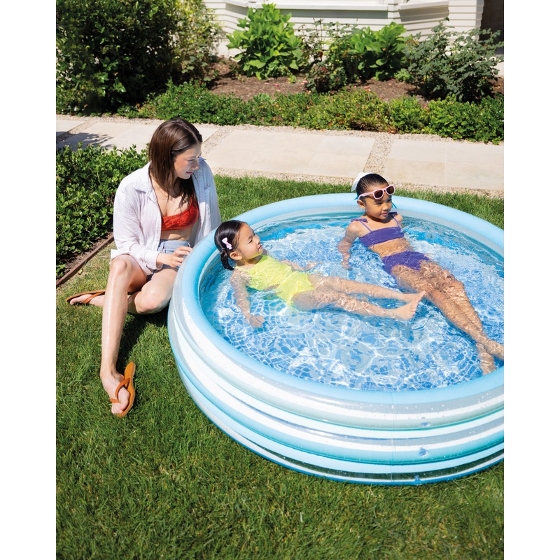 Blue Bliss Splash Kiddie Pool
