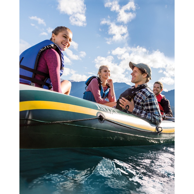 Seahawk 4 Inflatable Boat Set - 4 Person