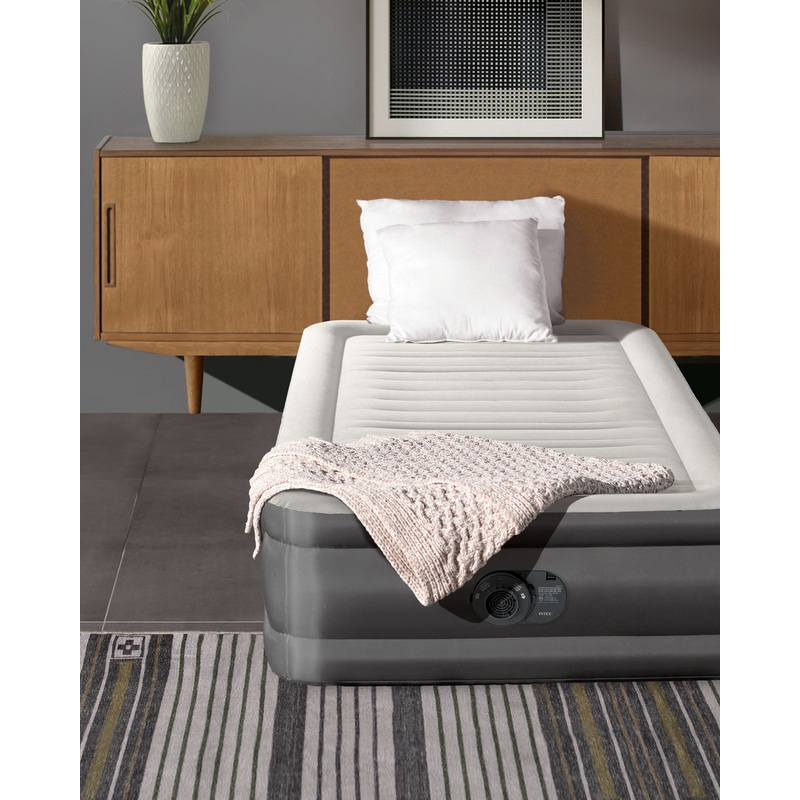 TruAire Comfort Plush Airbed w/ Fiber-Tech - Twin