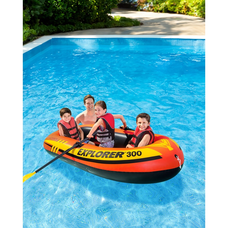 Explorer 300 Inflatable Boat Set - 3 Person